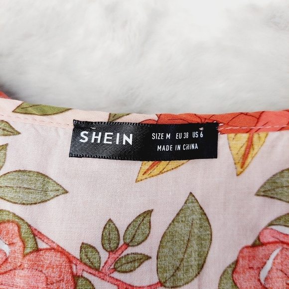 Old Navy and Shein Floral Print Summer Midi Dresses - Bundle of Two P1095 - Picture 6 of 15
